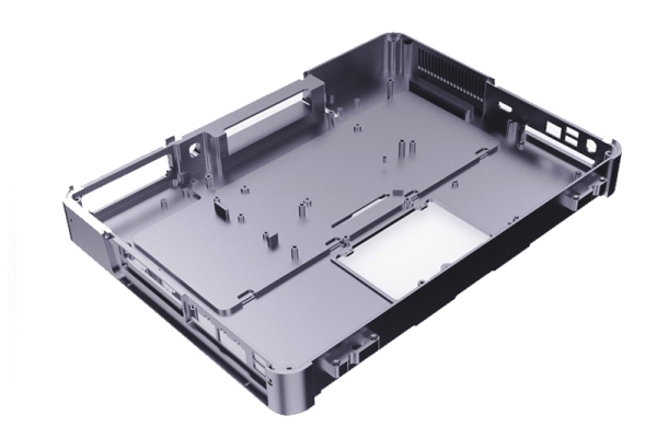 工業筆記本鋁合金中框cnc加工廠家